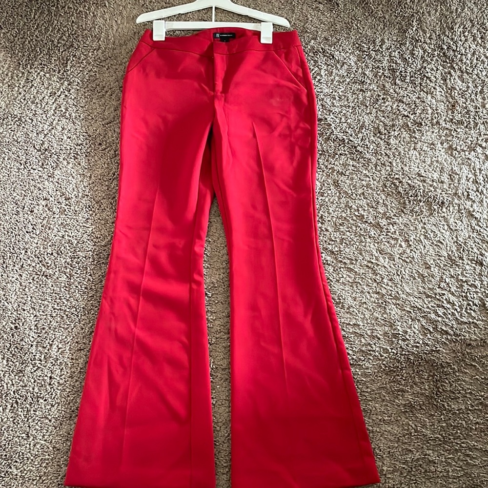 Red pants from INC
